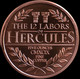 USA - The 12 Labors Of Hercules - 5 Oz Fine Copper Medal - Collections