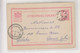 BULGARIA 1896 SOFIA   Postal Stationery To Austria TURKEY CONSTANTINOPLE - Cartas & Documentos