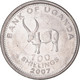Monnaie, Ouganda, 100 Shillings, 2007, Royal Canadian Mint, TTB+, Cupro-nickel - Oeganda