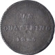 Monnaie, États Italiens, Charles-Louis De Bourbon, Quattrino, 1806, TB, Cuivre - Napoleonic