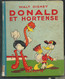 BD DE Walt Disney "DoNALD ET HORTENSE " Jaquette Cartonnée  Copyright 1938  - Car207 - Disney