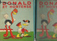 BD DE Walt Disney "DoNALD ET HORTENSE " Jaquette Cartonnée  Copyright 1938  - Car207 - Disney