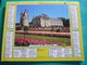 Calendrier 1991 Oller Quimper Cathédrale Château Chenonceaux  Almanach Facteur PTT POSTE Département Sarthe - Grand Format : 1991-00