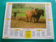 Calendrier 1991 Lavigne   Labourage Cheval Berger Et Moutons Almanach Facteur PTT POSTE Département Sarthe - Grand Format : 1991-00