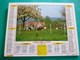 Calendrier 1991 Lavigne Normandie Printemps Vaches LE GUILVINEC Port Almanach Facteur PTT POSTE Département Sarthe - Grand Format : 1991-00