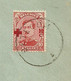 153 Op Brief Met Stempel BETECOM Zonder Datummidden (noodstempel) - 1918 Red Cross