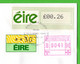 EIRE IRELAND ATM STAMPS / VENDING MACHINE TRIAL 1990 / SOAR ONE OFFICIAL FDC Automatenmarken Distributeur - Affrancature Meccaniche/Frama