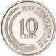 Monnaie, Singapour, 10 Cents, 1967 - Singapour