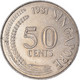 Monnaie, Singapour, 50 Cents, 1981 - Singapour