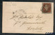 UK -1844 1d VERY BLUE PAPER - Plate 60 From ILFORD To NORFOLK Horizontal Oval # 17 In Diamond - PART OF ADJOINING STAMP - Brieven En Documenten