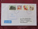 Japan 2020 Cover To Nicaragua - Train - Hello Kitty - Hare - Squirrel - Storia Postale