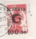 URSS CAUCASE TCHETCHENIE 1993 - ENTIER TRANSPORT , TIMBRE D URSS SURCHARGE CROISSANT ET ETOILE - CACHET D ARRIVEE - Caucasia