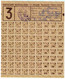 1943 PARIS Ecole ESTPI Carte TICKETS RATIONNEMENT "ARTICLES D'ECOLIERS" - Bons & Nécessité