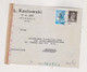 TURKEY ISTANBUL Censored Cover To Switzerland - Storia Postale