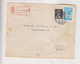 TURKEY ISTANBUL 1944 Registered Cover To Switzerland - Covers & Documents