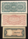 The Japanese Government 3 Notes  LOTTO 1889 - Japan