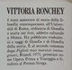 I106348 Vittoria Ronchey - 1944 - Rizzoli 1992 - Geschichte
