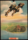 1942 Arma Aeronautica , Cartolina Con Due Fori Uno Coperto Da Scritta VINCERE, Cartolina Viaggiata - Guerre 1939-45
