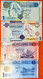 Libya 1 Dinar  4 Pcs Unc Set - Libya