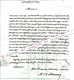 1809 LETTRE FAMILLE Sign. Monrocq Paris Pour Fréderic De Bérenger Château De Treilly Manche V.SCANS - Altri & Non Classificati