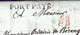 1809 LETTRE FAMILLE Sign. Monrocq Paris Pour Fréderic De Bérenger Château De Treilly Manche V.SCANS - Sonstige & Ohne Zuordnung