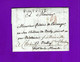 Delcampe - 1809 LETTRE FAMILLE Sign. Monrocq Paris Pour Fréderic De Bérenger Château De Treilly Manche V.SCANS - Other & Unclassified