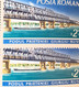 Delcampe - Romania 1972 # Mi 3031- 3033 Danube Bridges, Printed With Multiple Errors, Color ,offset Printing - Plaatfouten En Curiosa