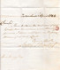 UK -1844 1d RED-BROWN - MALTESE CROSS Cancel - From HORNCASTLE To FOLKINGHAM - Reception At Back - - Brieven En Documenten