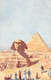 CPA EGYPTE ILLUSTRATEUR CAIRO SPHINX AND PYRAMIDS - Autres & Non Classés