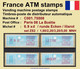France ATM Stamps C001.75508 Michel 6.9 Zd Series ZS2 Neuf / MNH / Crouzet LSA Distributeurs Automatenmarken Frama Lisa - 1985 Papier « Carrier »