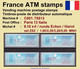 France ATM Stamps C001.75513 Michel 6.10 Xd Series ZS2 Neuf / MNH / Crouzet LSA Distributeurs Automatenmarken Frama Lisa - 1985 « Carrier » Papier