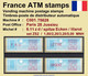 France ATM Stamps C001.75628 Michel 6.11 Zd Series ZS2 Neuf / MNH / Crouzet LSA Distributeurs Automatenmarken Frama Lisa - 1985 « Carrier » Paper
