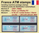France ATM Stamps C001.75900 Michel 6.16 Xd Series ZS2 Neuf / MNH / Crouzet LSA Distributeurs Automatenmarken Frama Lisa - 1985 « Carrier » Papier