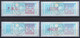 France ATM Stamps C001.75900 Michel 6.16 Xd Series ZS2 Last Day / Crouzet LSA Distributeurs Automatenmarken Frama Lisa - 1985 Papier « Carrier »