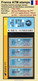 France ATM Stamps C004.75951 Michel 6.17 Zd Series ZS2 Last Day / Crouzet LSA Distributeurs Automatenmarken Frama Lisa - 1985 Papier « Carrier »