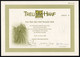 1998 Germany: Treu Hanf AG (with Cannabis Plant Vignette) - Hemp Company - Agriculture