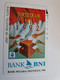 INDONESIA MAGNETIC/TAMURA  60  UNITS /  BANK  BNI       MAGNETIC   CARD    **9787** - Indonesia