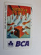 INDONESIA MAGNETIC/TAMURA  60  UNITS /   BCA   BANK       MAGNETIC   CARD    **9791** - Indonesië