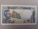 Billete De Los Territorios Franceses Del Pacífico De 500 Francs, Año 1992, UNC - Non Classificati