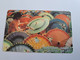 INDONESIA MAGNETIC/TAMURA  100  UNITS / UMBRELLAS PAINTING          MAGNETIC   CARD    **9848** - Indonesië