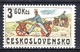 ** Tchécoslovaquie 1979 Mi 2526 (Yv 2354), (MNH)**, Varieté Position 48/1 - Abarten Und Kuriositäten