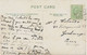 GB 1905, King Edward 1/2d Yellow-green On Very Fine Postcard, VARIETY: Green Dot On Leaf To The Left Of The Nose - Plaatfouten En Curiosa