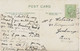 GB 1905, King Edward 1/2d Yellow-green On Very Fine Postcard, VARIETY: Green Dot On Leaf To The Left Of The Nose - Variétés, Erreurs & Curiosités