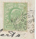 GB 1905, King Edward 1/2d Yellow-green On Very Fine Postcard, VARIETY: Green Dot On Leaf To The Left Of The Nose - Plaatfouten En Curiosa