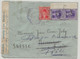 WW2 1941 EGYPT EGYPTE Cairo Egyptian Censorship Cover To SUISSE SWISS NOIRAIGUE Forwarded To Basel Bale - Guerre De 1939-45