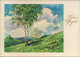 1954, 20 Pf. Fünfjagresplan Auf Postkarte In Die Schweiz - Cartas & Documentos
