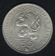 Tschechoslowakei, 50 Korun 1972, Myslbek,  Silber, UNC - Tchécoslovaquie