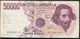 °°° ITALIA - 50000 LIRE BERNINI 1° TIPO 25/01/1990 SERIE UD °°° - 50.000 Lire