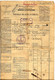 1924 MARINE NATIONALE  FEUILLE DE DEPLACEMENT Equipage De La Flotte Nominatif  Le Havre Rochefort Sign Crosset Commissai - Historische Documenten