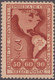 1945-107 CUBA REPUBLICA 1945 MNH BRAZIL BRASIL FIRST AMERICAN STAMP - Unused Stamps